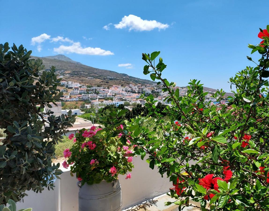 Villa Arni Andros - Βίλα Αρνη Batsíon Dış mekan fotoğraf